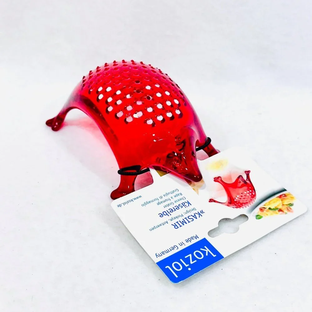 Rare Hedgehog Cheese Grater by Koziol - Germany 2010 PINKEYE Design Studio - NWT